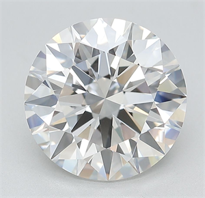 Picture of Lab Grown Diamond 5.01 Carats, Round with Ideal Cut, E Color, VS1 Clarity and Certified by IGI
