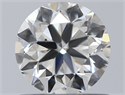 Natural Diamond 0.70 Carats, Round with Very Good Cut, G Color, SI1 Clarity and Certified by GIA