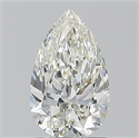 Natural Diamond 0.90 Carats, Pear with  Cut, I Color, VS2 Clarity and Certified by GIA