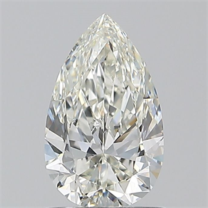 Picture of Natural Diamond 0.90 Carats, Pear with  Cut, I Color, VS2 Clarity and Certified by GIA