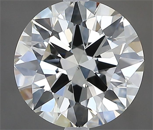 Picture of Natural Diamond 1.30 Carats, Round with Excellent Cut, J Color, VS1 Clarity and Certified by IGI