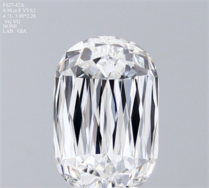 Foto Diamante Natural 0.30 quilates,  , Color F, claridad VVS2 y certificado GIA de