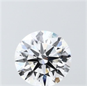 Lab Grown Diamond 1.52 Carats, Round with Ideal Cut, E Color, VVS2 Clarity and Certified by IGI