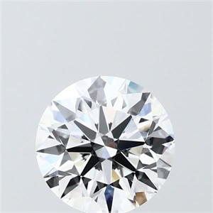Picture of Lab Grown Diamond 1.52 Carats, Round with Ideal Cut, E Color, VVS2 Clarity and Certified by IGI