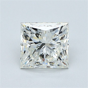 Picture of Natural Diamond 1.00 Carats, Princess with  Cut, K Color, VVS2 Clarity and Certified by GIA