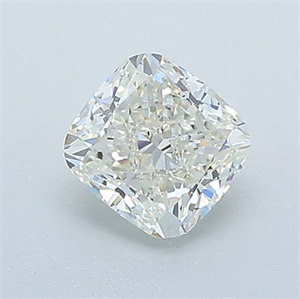 Picture of Natural Diamond 0.60 Carats, Cushion with  Cut, J Color, VS2 Clarity and Certified by GIA