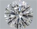 Natural Diamond 3.01 Carats, Round with Excellent Cut, H Color, VVS1 Clarity and Certified by GIA