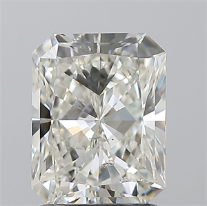 Foto Diamante Natural 2.01 quilates, Radiante , Color I, claridad SI2 y certificado GIA de