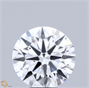 Lab Grown Diamond 4.83 Carats, Round with Ideal Cut, D Color, VVS2 Clarity and Certified by IGI