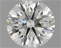 Diamante Natural 0.46 quilates, Redondo , Color K, claridad VVS1 y certificado GIA
