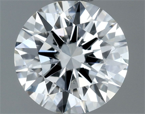 Foto Diamante Natural 0.75 quilates, Redondo , Color G, claridad SI2 y certificado GIA de