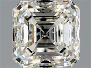 Picture of Natural Diamond 2.01 Carats, Asscher with  Cut, J Color, SI2 Clarity and Certified by GIA