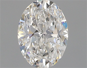 Picture of Natural Diamond 0.40 Carats, Oval with  Cut, E Color, VVS2 Clarity and Certified by GIA