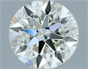Natural Diamond 1.20 Carats, Round with Excellent Cut, J Color, VVS2 Clarity and Certified by IGI