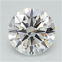 Lab Grown Diamond 1.30 Carats, Round with Ideal Cut, D Color, VVS2 Clarity and Certified by IGI