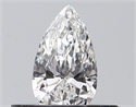 Natural Diamond 0.27 Carats, Pear with  Cut, E Color, VVS2 Clarity and Certified by GIA