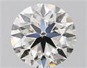 Natural Diamond 0.70 Carats, Round with Very Good Cut, H Color, VS1 Clarity and Certified by GIA