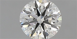 Picture of Natural Diamond 0.50 Carats, Round with Excellent Cut, H Color, VVS1 Clarity and Certified by IGI
