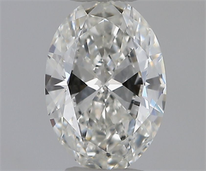 Picture of Natural Diamond 0.50 Carats, Oval with  Cut, F Color, VVS1 Clarity and Certified by GIA