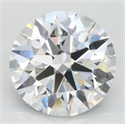Lab Grown Diamond 4.17 Carats, Round with Excellent Cut, D Color, IF Clarity and Certified by GIA