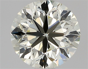 Foto Diamante Natural 0.70 quilates, Redondo , Color N, claridad VVS2 y certificado GIA de