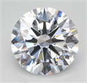 Lab Grown Diamond 5.46 Carats, Round with Ideal Cut, F Color, VVS2 Clarity and Certified by IGI