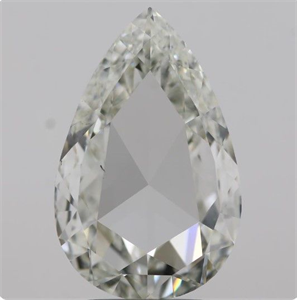 Foto Diamante Natural 2.12 quilates, De pera , Color I, claridad VS2 y certificado GIA de