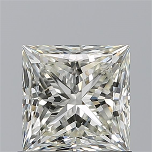 Picture of Natural Diamond 1.03 Carats, Princess with  Cut, K Color, VS2 Clarity and Certified by GIA