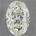 Diamante Natural 4.30 quilates, Ovalado , Color J, claridad VS2 y certificado IGI
