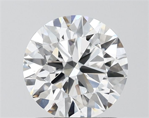 Picture of Lab Grown Diamond 1.51 Carats, Round with Ideal Cut, E Color, VVS2 Clarity and Certified by IGI