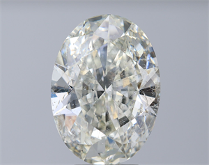 Foto Diamante Natural 5.01 quilates, Ovalado , Color I, claridad SI2 y certificado HRD de