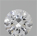 Diamante Natural 0.40 quilates, Redondo , Color D, claridad VS2 y certificado GIA