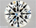 Diamante Natural 5.02 quilates, Redondo , Color K, claridad SI1 y certificado GIA
