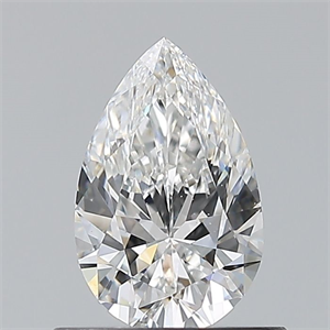 Picture of Natural Diamond 0.60 Carats, Pear with  Cut, F Color, VS2 Clarity and Certified by GIA
