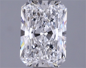 Foto Del inventario de diamantes de laboratorio, 1.11 quilates, Radiante , Color F, claridad VVS2 y certificado IGI de