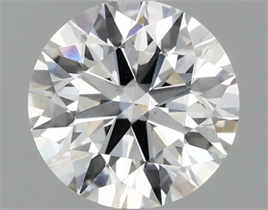 Picture of Lab Grown Diamond 1.54 Carats, Round with Ideal Cut, F Color, VS1 Clarity and Certified by IGI