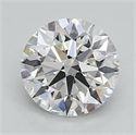 Del inventario de diamantes de laboratorio, 0.70 quilates, Redondo , Color E, claridad VVS2 y certificado IGI