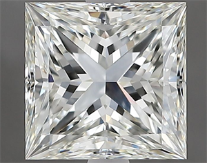 Foto Diamante Natural 2.51 quilates, Princesa , Color J, claridad VVS1 y certificado GIA de