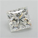 Diamante Natural 0.84 quilates, Princesa , Color I, claridad SI2 y certificado GIA