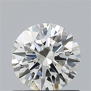 Picture of Natural Diamond 0.75 Carats, Round with Excellent Cut, H Color, IF Clarity and Certified by IGI