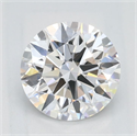 Lab Grown Diamond 0.92 Carats, Round with Ideal Cut, D Color, VVS2 Clarity and Certified by IGI