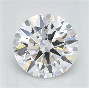 Picture of Lab Grown Diamond 0.92 Carats, Round with Ideal Cut, D Color, VVS2 Clarity and Certified by IGI
