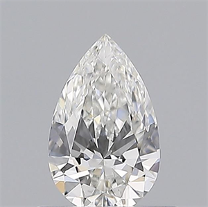 Picture of Natural Diamond 0.50 Carats, Pear with  Cut, F Color, VVS1 Clarity and Certified by GIA