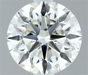 Foto Diamante Natural 0.57 quilates, Redondo , Color G, claridad IF y certificado IGI de