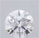 Del inventario de diamantes de laboratorio, 2.01 quilates, Redondo , Color D, claridad VVS2 y certificado IGI