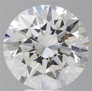 Picture of Lab Grown Diamond 6.95 Carats, Round with Ideal Cut, E Color, VS1 Clarity and Certified by IGI