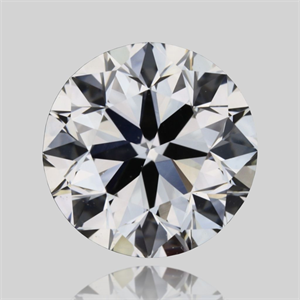 Picture of Natural Diamond 0.70 Carats, Round with Very Good Cut, H Color, VVS2 Clarity and Certified by IGI