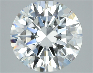 Picture of Natural Diamond 2.62 Carats, Round with Excellent Cut, E Color, VVS1 Clarity and Certified by GIA
