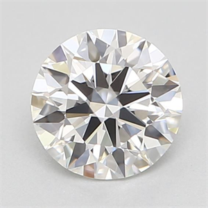 Picture of Natural Diamond 0.40 Carats, Round with Excellent Cut, F Color, VVS2 Clarity and Certified by GIA
