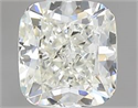 Natural Diamond 0.50 Carats, Cushion with  Cut, J Color, VS2 Clarity and Certified by GIA